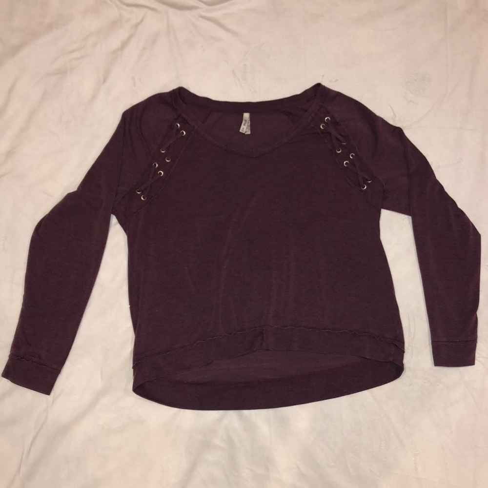 Maroon Top
